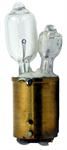6H-DC-TL - Halogen tail lamp bulb, 55/5 WATT, double contact, 6 volt, (straight pins)