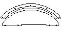 Model T 3638E2 - Dash shield and guide, include hardware