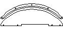 Model T 3638E3 - Dash shield and guide, include hardware