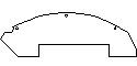 3638E7 - Dash shield, includes hardware