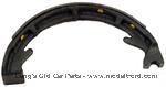 2566A - Brake shoes set, cast iron shoes with heavy lining
