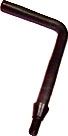 Model T 3858RD - Top saddle support arms, (L irons), Roadster
