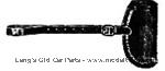 3900A - Leather crank holder, black/nickel buckles