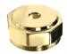 Model T Hex shaped radiator cap, Brass, drilled for Moto-Meter and wings.