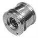 Fan hub ball bearing pulley.