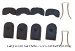Model T Coupe and Tudor door bumper set - 702610NS