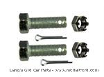 Model T Bolt set for mounting muffler to frame - 4025ABS