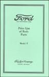 Model T Body Parts List - T10