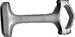 Model T Steering column support without horn tube groove. Aluminum.
