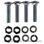 Model T Bolt set for mounting steering column to steel firewall. - 3513MBD