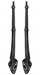 Model T Windshield stanchions, duplicate of original