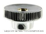 Model T Slide knobs, chrome, closed cars - 45482