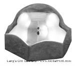 Model T Steering wheel nut, chrome, high crown. - 3511C