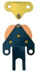 Model T Heinze coil point set, early style with copper plated magnet shield - 4616
