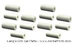 Model T Coil box porcelain, non-glazed, 10 piece set - 5005-10