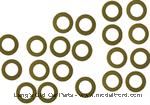 Model T Coil box insulating washer set. Pack of 20 - 5005W