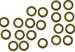 Model T Coil box insulating washer set. Pack of 20