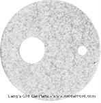 Model T Lens gasket for stock T tail light, Foam - 6414BXF
