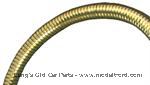 Model T Horn flex tubing, brass, 1/2" inside diameter, sold per foot - 6432FT