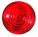 Model T Oil tail light lens, red glass, 3-11/16"diameter