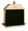 Model T Brass flat tube radiator, modern style core - 3923AF