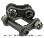 Model T "FIGURE 8” shackles, set for rear end only - 3840BR