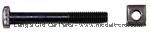 Model T Rear spring tie bolt and nut - 3838