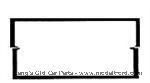 Model T 24-27 Windshield frame, steel, TT C-cab - 78207