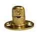 Model T Murphy Fastener, thick oval base, single stack, solid brass