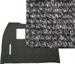 Model T Front and rear carpet kit for Fordor, gray wool.