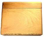 5000H - Heinze wooden coil box, slanted top