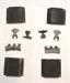 Model T Original hardware kit for pair of carbide headlights.