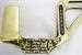 Model T Oil tail lamp and license bracket, Brass, "Neverout" - 3660BR