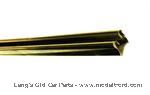 Model T Windshield channel, brass - 78500FT