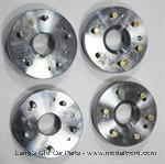Wire wheel adapters set, mounts Model T wire wheels on T wood hubs. - 2888T
