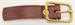 Model T Top bow hold-down straps and saddle pads natural leather brass buckles - 3314XNBE