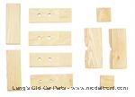 Model T Coupe and Roadster body block set - 3600B