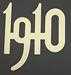 Model T Gold plated brass numbers, 2" high.