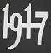 Model T Chrome plated brass numbers, 2" high. 1917