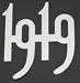 Model T Chrome plated brass numbers, 2" high. 1919