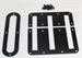 Model T Flat pedal and emergency brake lever trim set, steel - 3625-33E2