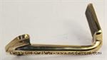 Model T Tail lamp bracket, touring, polished brass - 3660BBR