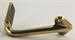 Model T Tail lamp bracket, touring, polished brass - 3660BBR