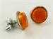 Model T Amber reflector license plate bolts. 