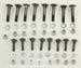 Model T Running board bolt set. Original style, For reproduction running boards ONLY.