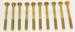 Model T Early metal coil box terminal bolt set - 5005TA