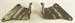 Model T Ton Truck Battery hold down brackets - 5152TT