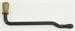Model T Handle only, with brass knob, for windshield wiper