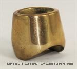 Model T Windshield frame cone, brass, to be painted black - 7816BR