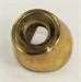 Model T Windshield frame cone, brass, to be painted black - 7816BR